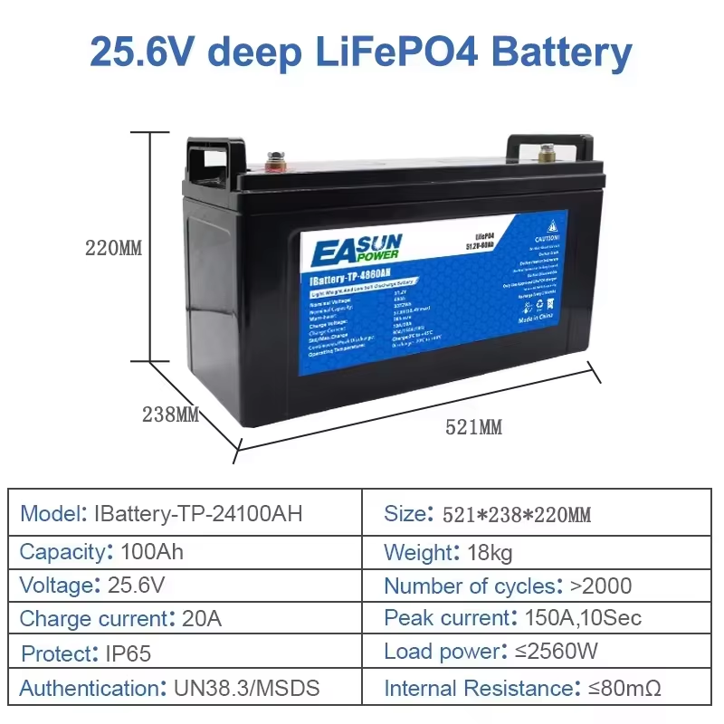 Batterie LiFePO4 EASUN POWER 1 - Grid Tie Inverter Limiter 2000W avis et prix