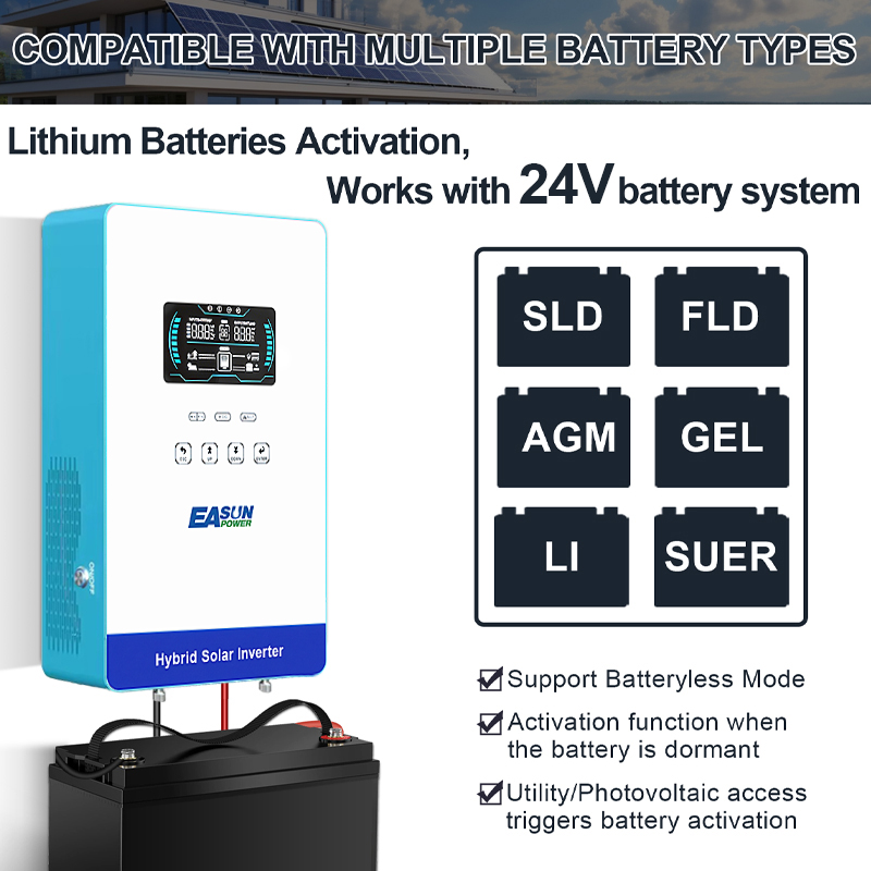 EASUN POWER Onduleur hybride 4 - Grid Tie Inverter Limiter 2000W avis et prix