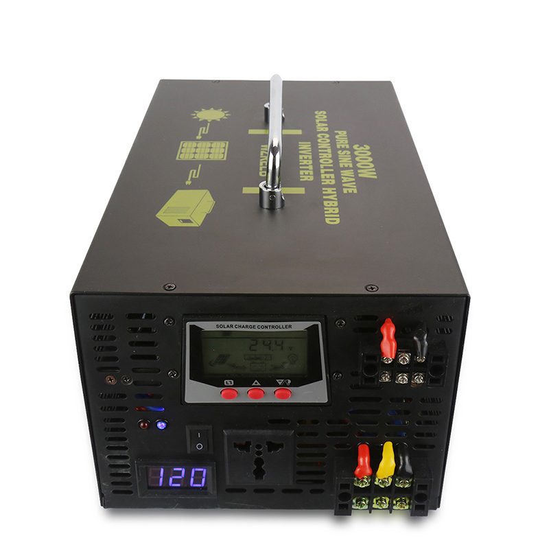Onduleur solaire hybride à ond - Inverter Pure Sine Wave 60Hz 120V 3000W avis et prix